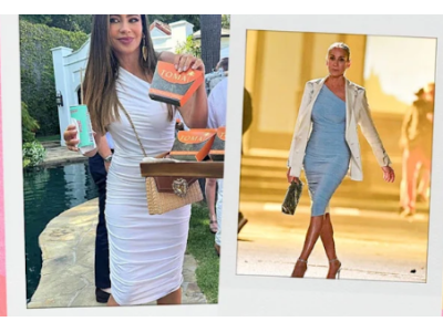 Sukienka bodycon Sofii Vergary w stylu Carrie Bradshaw 