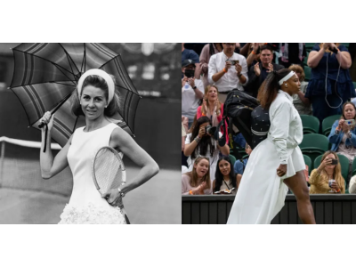 Ewolucja zestawów tenisowych na Wimbledonie