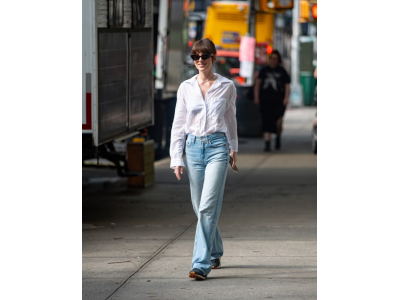 Dakota Johnson wygrywa grę w dżinsy w 2024 roku.