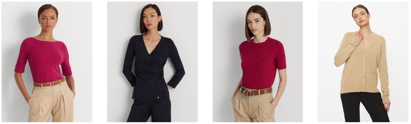 Bluzki i tuniki damskie Ralph Lauren