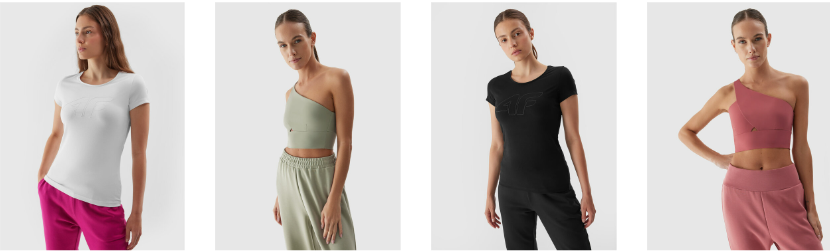 Damskie T-shirty i Koszulki polo 4F