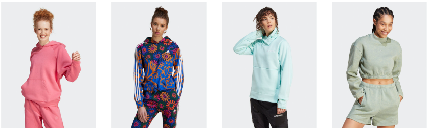 Bluzy i polary damskie Adidas