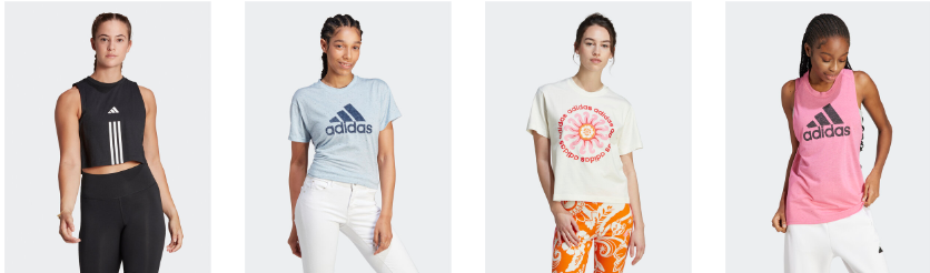 Damskie T-shirty i Koszulki polo Adidas