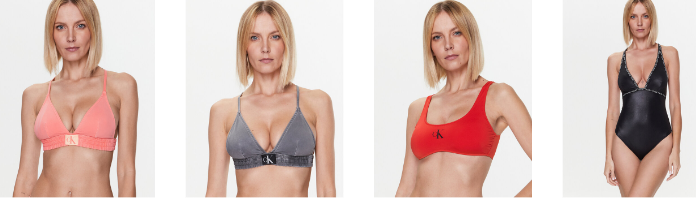 Stroje kąpielowe damskie Calvin Klein