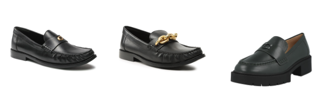 Damskie mokasyny i loafersy Coach