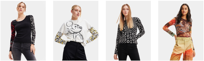 Bluzki i tuniki damskie Desigual