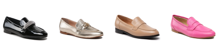 Damskie mokasyny i loafersy Eva Longoria