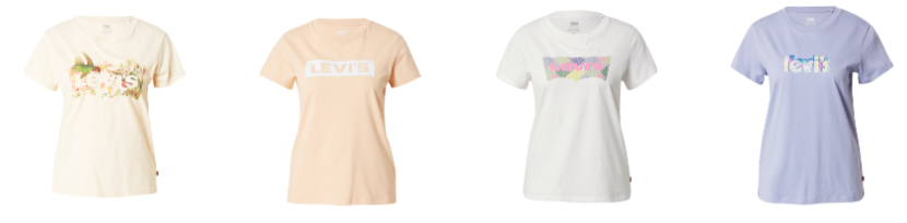Damskie T-shirty i Koszulki polo Levi`s
