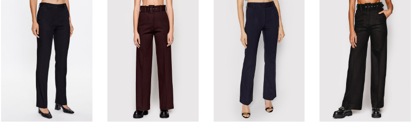 Spodnie damskie Victoria Beckham